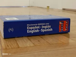 Diccionario Espasa mini español-inglés, English...