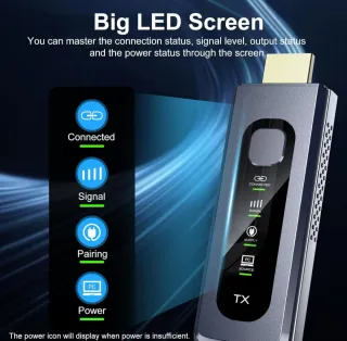 Transmisor y Receptor HDMI Inalámbrico 4K