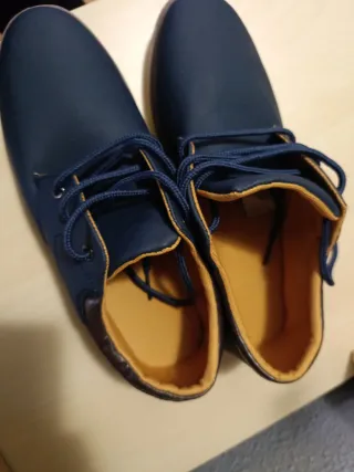 Zapatos de vestir azul marino talla 42