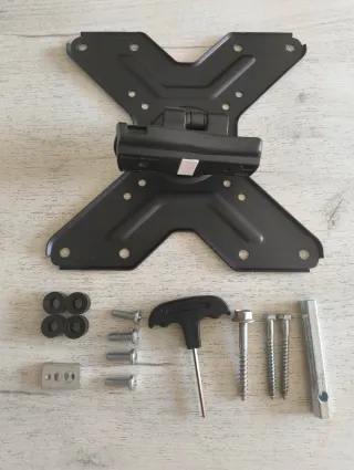 Soporte TV pared negro