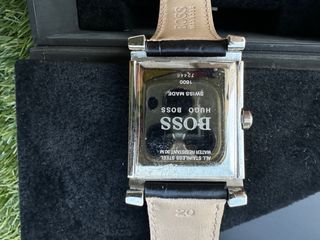 Reloj Hugo Boss Rectangular Negro/Plata