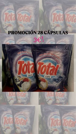 Total Cápsulas Lavado 28uds