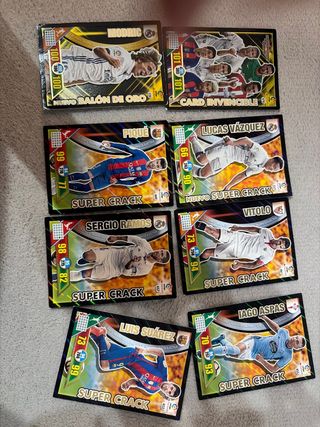 Colección Cartas Fútbol Super Crack