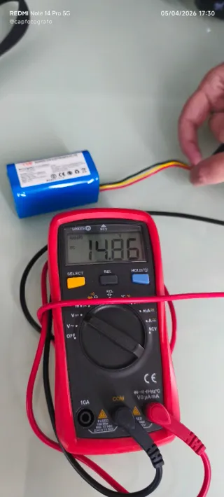 Batería aspiradora Conga 14.4V Li-ion 2600mAh