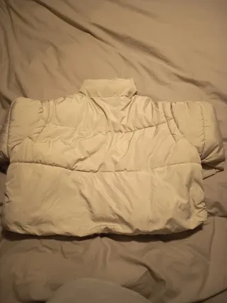 Plumas Beige Mujer Bershka L