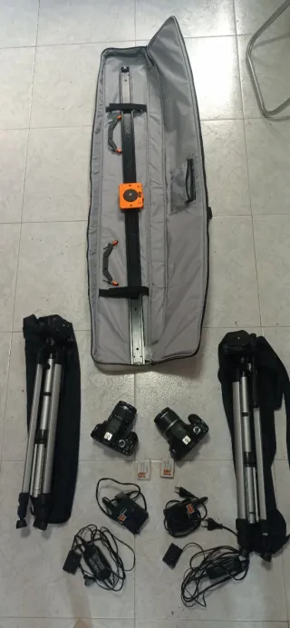 Kit Grabación Multicámara Canon EOS 600D y extras