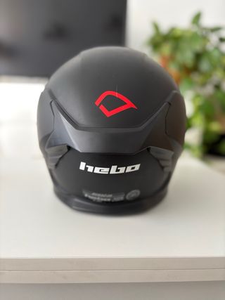 Casco de moto Hebo negro