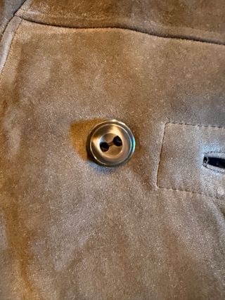 Abrigo largo de piel mujer marrón