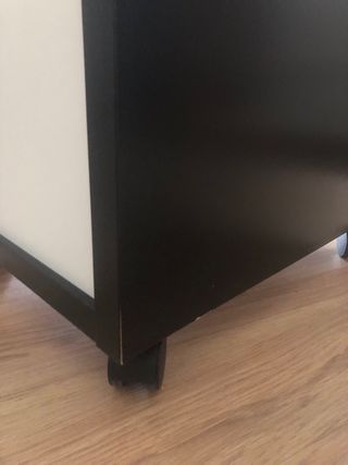 Cajonera MICKE Ikea Negra y Blanca