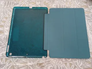 Funda para iPad Azul Metálico