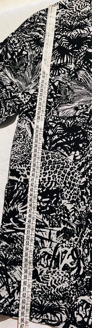 Camicia Pull&Bear fantasia jungle M Maniche corte