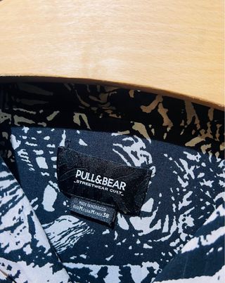 Camicia Pull&Bear fantasia jungle M Maniche corte