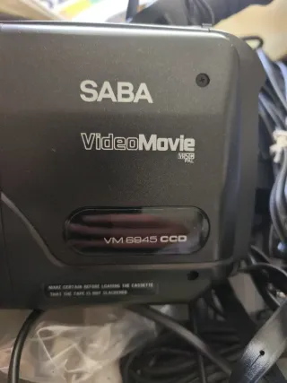 Videocámara SABA VideoMovie Negra