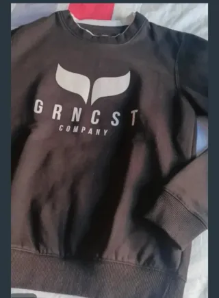 Sudadera Green Coast Negra