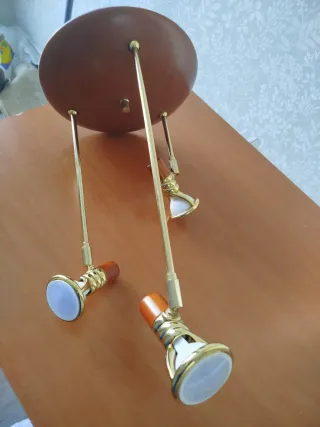 Lámpara de techo decorativa triple