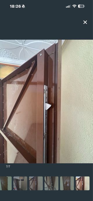 Puerta Hierro Blindada Nueva 85x206