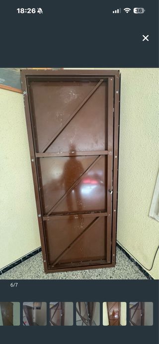 Puerta Hierro Blindada Nueva 85x206
