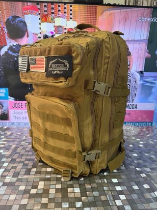 Mochila Táctica Militar 50L Beige nueva