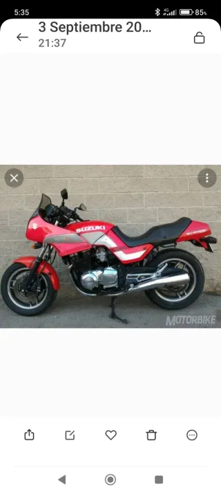 Suzuki GSX 750 - 1985