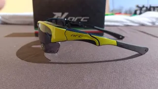 Occhiali da ciclismo NRC gialli