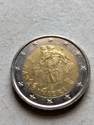 Moneta 2 Euro Italia Carabinieri 2014