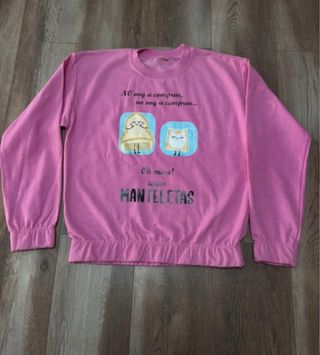 Sudadera Fallera Exclusiva Rosa