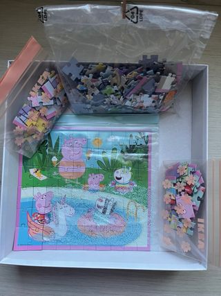 Puzzle Peppa Pig 4 en 1 (160 piezas)