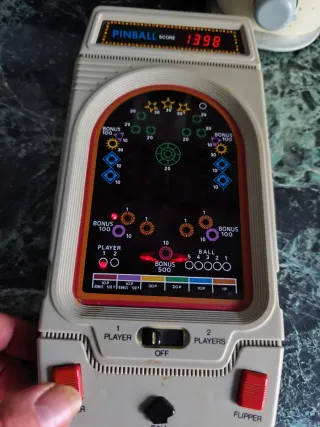 Juego Electrónico Pinball vintage funciona perfect