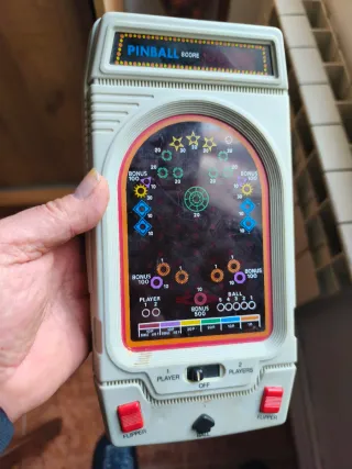 Juego Electrónico Pinball vintage funciona perfect