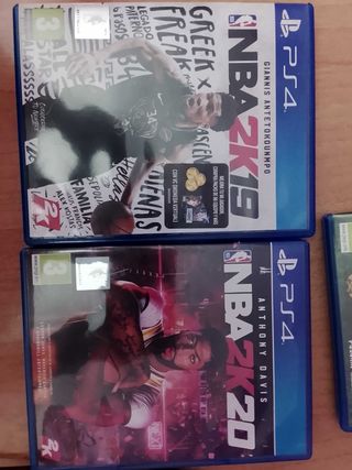 NBA 2K20 y NBA 2K19 PS4