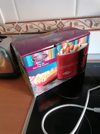 Para hacer perritos Retro Roja