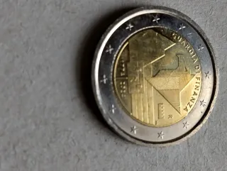 Moneta 2 Euro  Italia Guardia di Finanza 2002