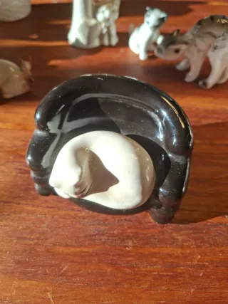 Lote 9 gatitos cerámica #3. OFERTA