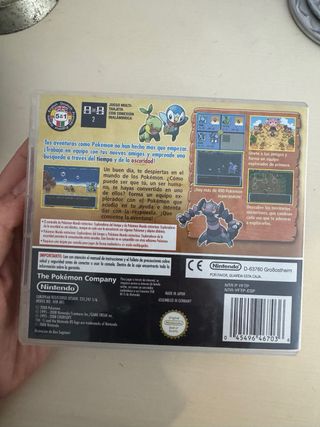 Pokemon Mundo Misterioso Exploradores Tiempo DS