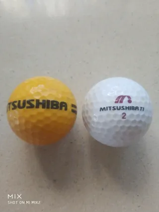 2 palline da golf Mitsushiba