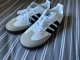 Adidas Samba Blancas Rayas Negras Talla 37.5