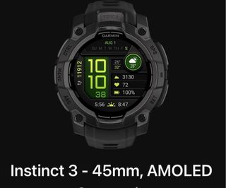 Reloj Garmin Instinct 3 Negro/Naranja