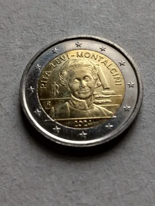 Moneta 2 Euro  Italia Rita Levi-Montalcini 2024