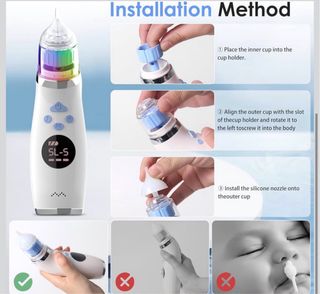 Aspiratore Nasale Elettrico per Neonati