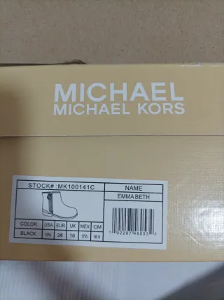 Botas niña Michael Kors Talla 28