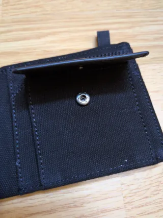 Cartera Element Strapper Cuero Negro Sin Usar