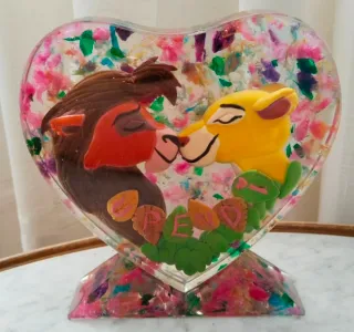 Figura Kiara y Kovu