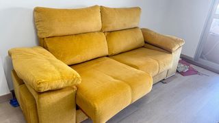 Sofá 3 plazas con 2 sillones extraíbles