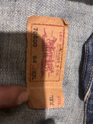 Giacca jeans Levi's vintage donna