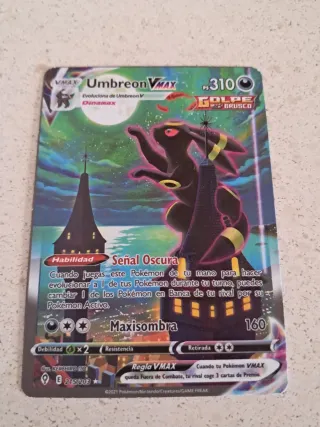 Carta Pokémon Umbreon VMAX 215/203