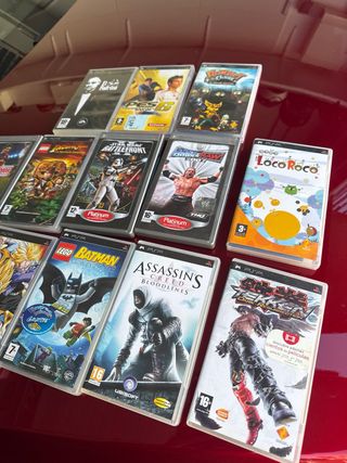 Lote 13 Juegos PSP - pregunta por precio