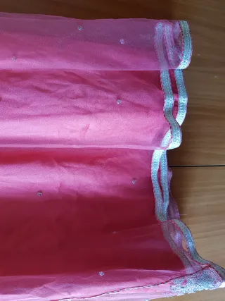 Takchita rosa salmón bordada