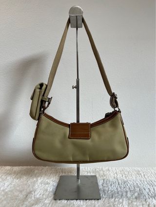 Borsa Guess tracolla beige leopardata