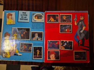 Álbum Tortugas Ninja Panini Cromos 1990