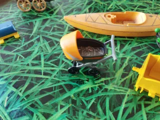 Playmobil Kayak, Carro, Carretilla y más